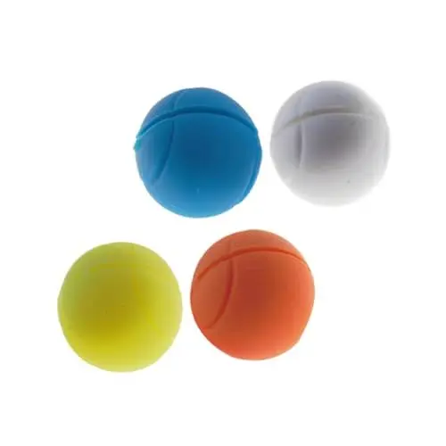 Produktbild: KITANDOVE 4 Stück Kleine Partikel-schläger-vibrationsdämpfer Tennis-stoßdämpfer Sportzubehör