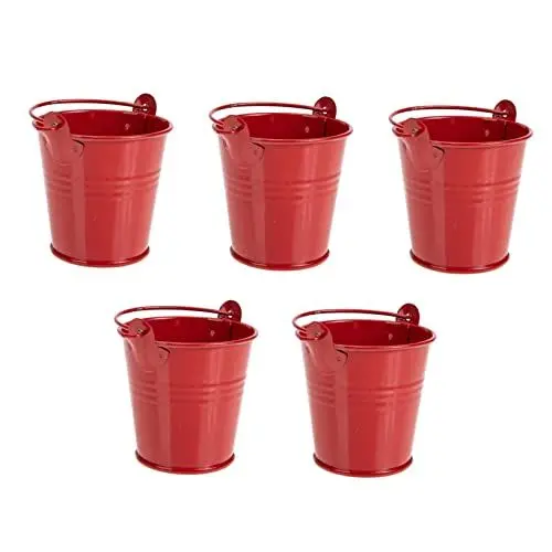 Produktbild: KITANDOVE 5stücke Kreativer Iron Planter Teiliges Aus Eisen Vintage-blumentöpfe Für Sukkulenten Für Balkon Und Garten Boho-Dekoration