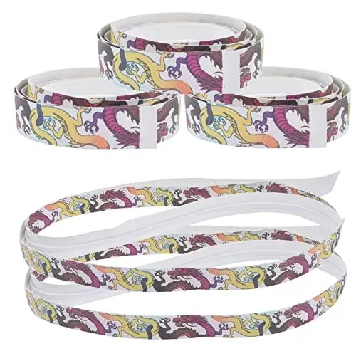 Produktbild: KITANDOVE 5St Schweißband Sport Tape kineso-Tape Schweißabsorbierendes Band antirutsch Klebeband Sports Tape Tennis-Ersatzgriff Badminton-Federball Sportbedarf Schläger Griptape Pu Violett