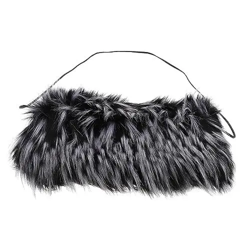 Produktbild: KITANDOVE Kunstpelz Handwärmer Für Winter Bequemer Handmuff Dickes Kissenmuff-Design Zum Reisen Oder Einkaufen