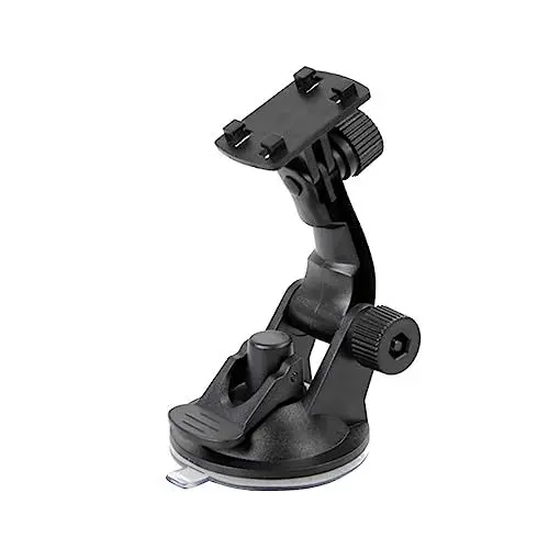 Produktbild: KITANDOVE Langarm-Instrumententafel-Telefonhalterung Saugnapfhalter 4 Schnallen Autotelefonhalter für sichere Navigation Schwarz