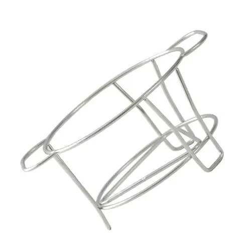 Produktbild: KITANDOVE BBQ-grillständer Mini-herdgestell Camping-Grill-Herd-Rack Pfannenbrennerrost Gasherd-Wok-Ring Brennerroste Für Gasherde Wok-Rack Tee Kochen Multifunktion Rostfreier Stahl Kohleofen
