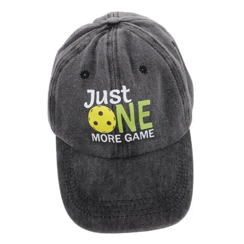 Produktbild: KITANDOVE Vintage Unisex Baseballkappe „While Hating“ Pickle Golf Hat Bestickte Sonnenhut Mit Breiter Krempe Damen- Und Jugendhüte Für Jungen