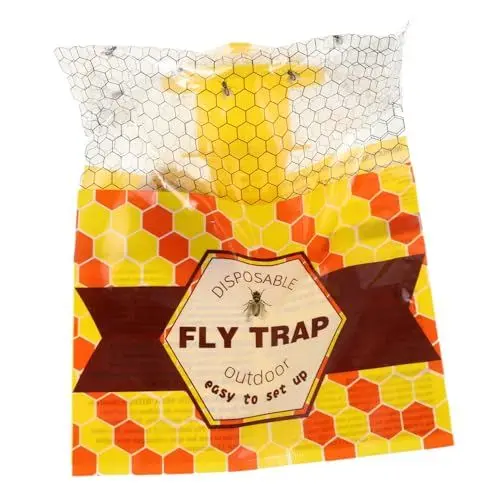 Produktbild: KITANDOVE Bienenfalle Wespenfänger Fliegenfänger für den Außenbereich Bienenfänger fliegenfalle insektenfalle Bienenfang Bienentaschenfallen für draußen Bienen Fangwerkzeug Plastik