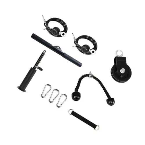 Produktbild: KITANDOVE Fitnessgeräte-Set Mit Robustem Armzugsystem Armtrainer Und Trizeps-extensionsausrüstung Aus Eisen Und Nylon