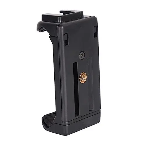 Produktbild: KITANDOVE Einstellbarer 8-18 7 cm Telefonhalter für Stativ 1/4 Zoll Loch und Smartphone-Klemme für Gimbal-Lichtständer