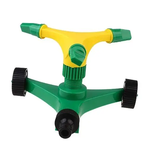 Produktbild: KITANDOVE Garten Düse Wassersprinkler Für Den Garten Wassersprinkler Mit DREI Ausgängen Langlebiger Sprinkler Rasensprenger Sprinkler Für Rasen Automatisch Rotierender Sprinkler