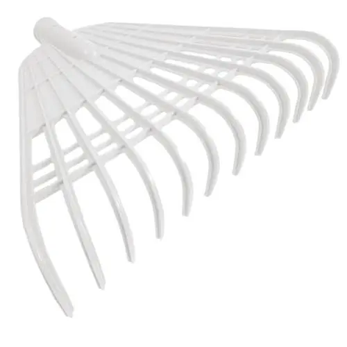 Produktbild: KITANDOVE Grasrechen blättersauger 9783141008012 klappbarer Laubrechen Rechen für Rasen Werkzeug Laubrechen für den Garten Hof Rechen Getreiderechen Tannennadeln Unkraut Rechen Plastik