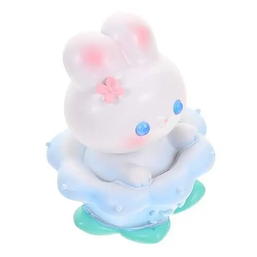 Produktbild: KITANDOVE Harz Dekoration Kreative Auto Ornament Desktop Bunny Figurine Für Schöne Decor