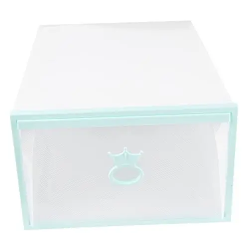 Produktbild: KITANDOVE Schuhboxen Im Schubladenstil Transparente Aufbewahrungsbox Mit Fenster Hohe Tragkraft Und Staubdicht Leicht Zu Organisieren Stapeln