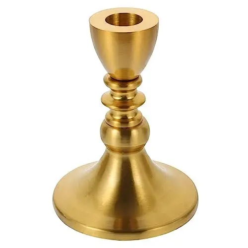 Produktbild: KITANDOVE Elegante Kerzenhalter Vintage Metalldekor Ergänzung Zu Ihrer Wohnkultur