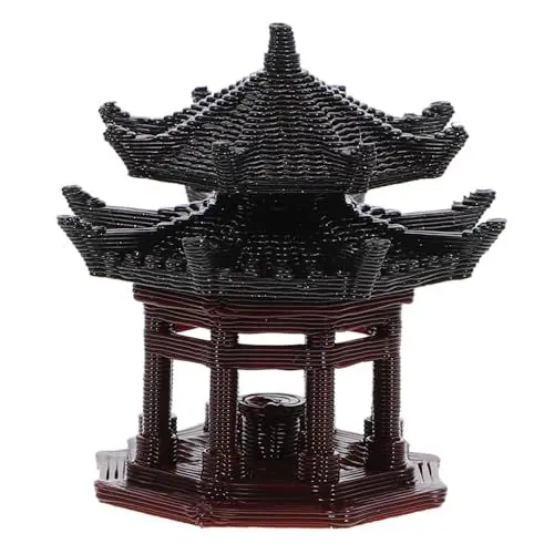 Produktbild: KITANDOVE Mini-pavillonstatue Als Bonsai-Ornament Kleiner Chinesischer Pavillon Für Mikro-Landschaft Gartendekor Und Heimdekor