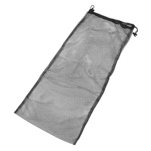 Produktbild: KITANDOVE Netztasche Für Schwimmflossen, Schnorcheltasche, Schwimmtasche, Tasche Für Schwimmausrüstung, Aufbewahrung Für Schwimmflossen, Netztasche Mit Kordelzug, Schwimmflossen,