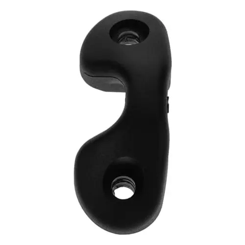 Produktbild: KITANDOVE Edelstahl-Klemme Seilführungsdraht Nylon-Kabelbefestigungen für Trainingsgeräte Schwarze Kappe Fitnessstudio-Zubehör