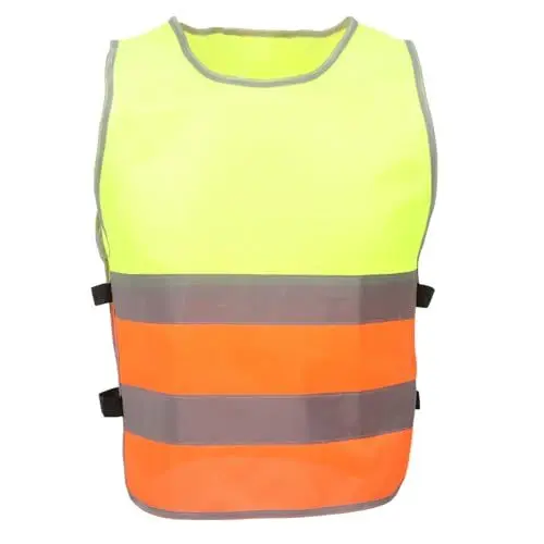 Produktbild: KITANDOVE Reflektierende Weste für Kinder Sichtbarkeitsweste für Kinder Reflektorweste für Kinder Laufweste für Kinder Reflektierende Sicherheitsweste reflektierende Weste joggen Polyester