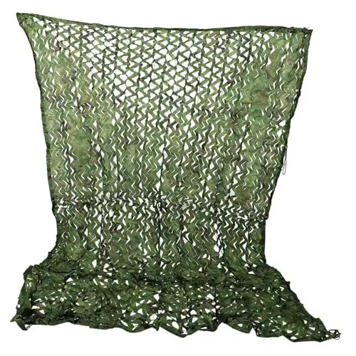 Produktbild: KITANDOVE Sonnenschutznetz Aus Nylon Tragbar Und Robust Für Outdoor Jagd Und Camping Bietet Schutz Vor Sonne Und Optimaler Tarnung