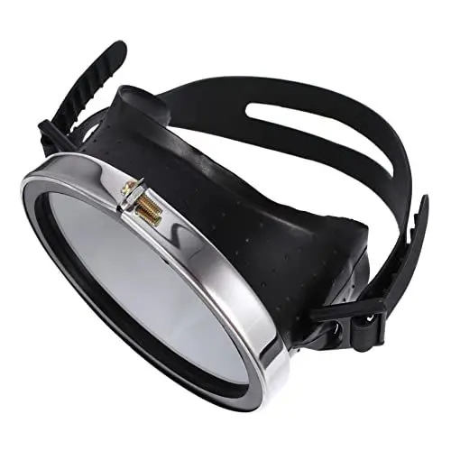 Produktbild: KITANDOVE Taucherbrille Masken Schnorchel ma- Schutz Tauchma- Visier UV schnorchelmask snorkel mask Schwimmausrüstung Unterwasserglas tauchsets Weitfeldbrille langlebige Brille Silikon Black