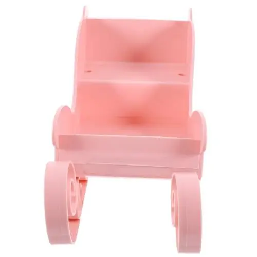 Produktbild: KITANDOVE Klassischer Mini-Schlitten-Ornament rosa Weihnachtsbaum- festlicher Heimschmuck einfach zu verstauen.