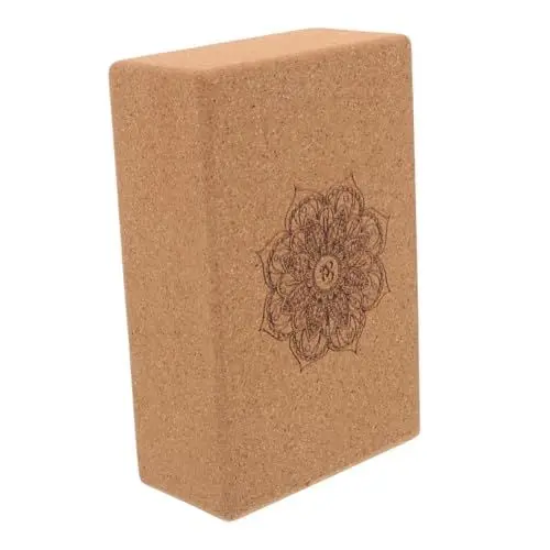 Produktbild: KITANDOVE Hochwertiger Yoga Block Aus Kork Rutschfester Yoga Ziegel Für Yoga Und Pilates Tragbar Und Leicht Ideal Für Anfänger Und Fortgeschrittene Vielseitiges Yoga Zubehör