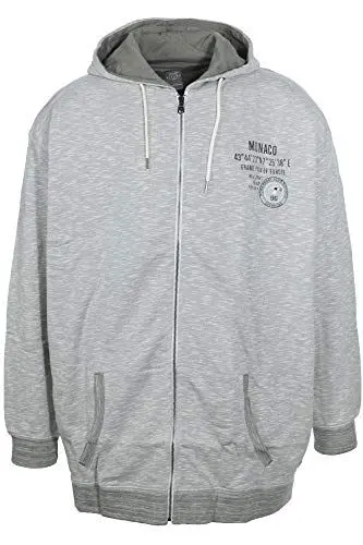 Produktbild: Kitaro Herren Pullover Kapuzensweatshirt CLUB MONACO, Farbe: Grau, Größe: 4XL