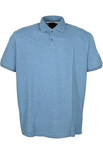 Produktbild: Kitaro Poloshirt Polo Shirt Hemd Herren Kurzarm Baumwolle, Herrengrößen:XXL, Farbe:Jeansblau