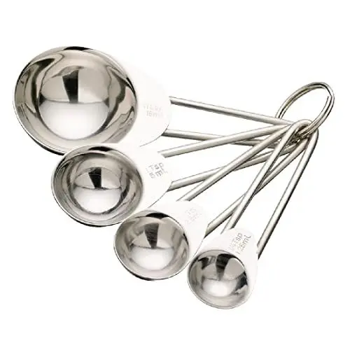 Produktbild: Kitchen Craft Edelstahl-Messlöffel, 4 Stück