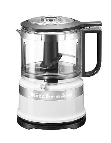 Produktbild: KitchenAid 5KFC3516EWH, Mini-Food-Processor, Großartig zum Hacken, Vorbereiten von Dressings und Saucen, weiß