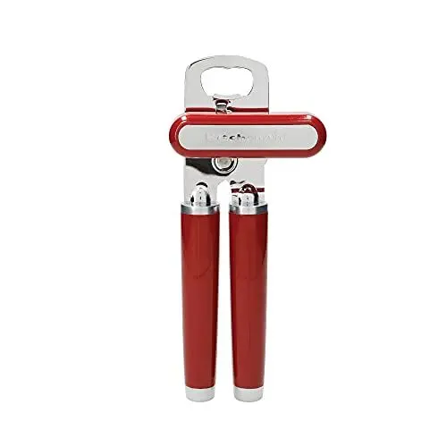 Produktbild: KitchenAid Dosenöffner, Flaschen- und Dosenöffner aus Edelstahl – Empire Rot, 8.34 x 3.54 x 2.3 cm