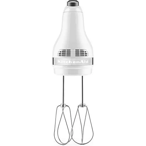 Produktbild: KitchenAid HANDRÜHRER MIT 5 GESCHWINDIGKEITSSTUFEN – CLASSIC - Weiss - 5KHM5110EWH