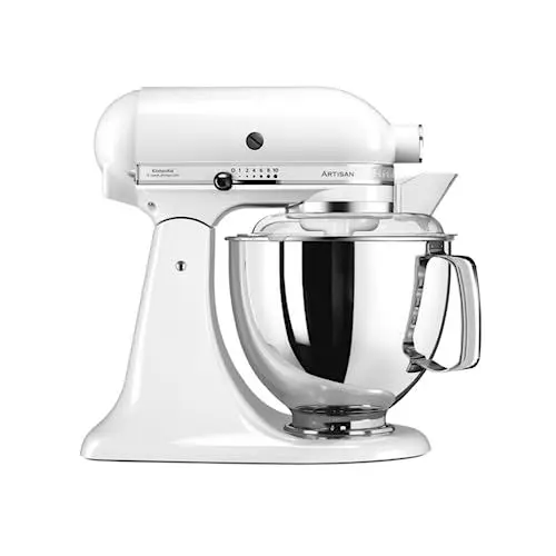 Produktbild: KitchenAid Küchenmaschine Artisan 4,8L Weiß