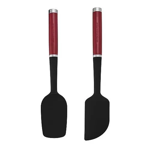 Produktbild: KitchenAid Universal 2pc Silikon Spatel Set - Empire Rot