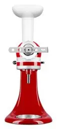 Produktbild: KitchenAid Zubehör Fleischwolf - 5KSMFGCA - Zerkleinerer für Kitchen aid Küchenmaschine - Gemüsezerkleinerer - mit Spritzgebäckvorsatz in 5 Formen