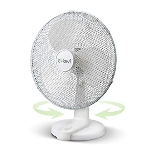 Produktbild: Kiwi 52160 Ventilator mit 3 Geschwindigkeitsstufen, 45 W, 40 cm