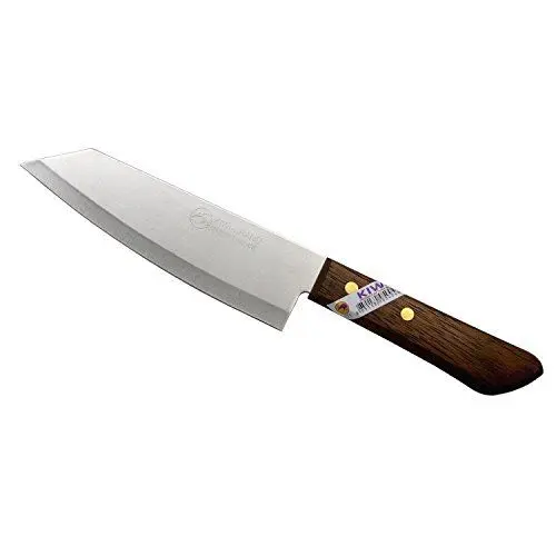 Produktbild: Kiwi Messer, zum Kochen, 16,5 cm mit Holzgriff, 171, Holzfarbe, Silber