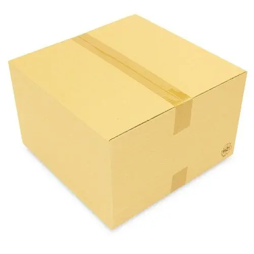 Produktbild: KK Verpackungen Versandkartons 400 x 400 x 250 mm Braun 1-wellig (Außenmaß 405 x 405 x 260 mm) | 25 Stück, Faltkartons Kartons geeignet für Versand als DHL Paket DPD Hermes GLS Paketklasse M (KK30)