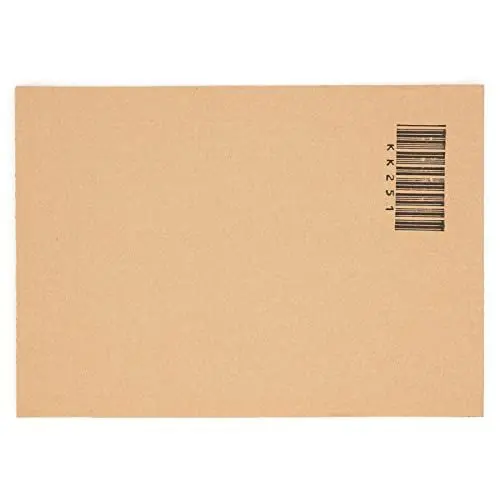 Produktbild: KK Verpackungen® Wellpapp-Zuschnitte | 100 Stück, 210 x 297 mm, Zuschnitte aus Wellpappe im DIN A4 Format | Kartonzuschnitte aus stabiler Pappe