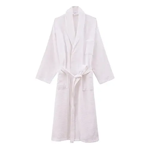 Produktbild: KKvoPiQ Hausmantel Damen Winter Lang Satin Nachtwäsche Damen Set Bienenstock-Bademantel-Bademantel-Nachthemd-Hausbekleidungs-Paar-Hotel Morgenmantel Damen Lang Elegant