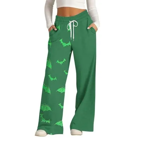 Produktbild: Klamotten Longlegs Damen Sommerhose rosa Leggings Damen Damen Freizeit Hose sportmode Damen Damen Hose mit geradem Bein Halloween Jogging Pants Caprihose Damen Sommer