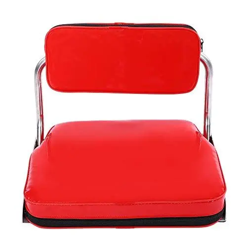 Produktbild: Klappbarer Angelstuhl, tragbarer Klapphocker, Leichter Klappstuhl, Angelstuhl-Sitz, Schaumstoffkissen für Outdoor-Camping, Reisen, Rucksackreisen