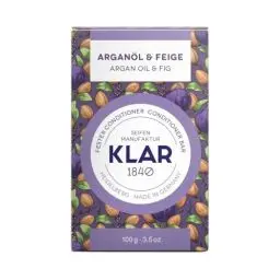 Produktbild: Klar Seifen fester Conditioner Arganöl & Feige 100g (für trockenes Haar), geeignet für trockenes Haar, 11185