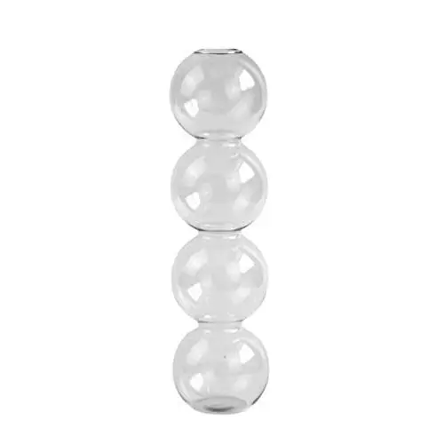 Produktbild: Klare Glasblasen-Hydrokulturvase, Hydrokultur-Pflanzenvase, Niedliche Blumenvase, Blasenvase, Einzigartige Blumenvase, Kreative Blasenvase für Hochzeit, Tischdekoration, Heimdekoration(#14)