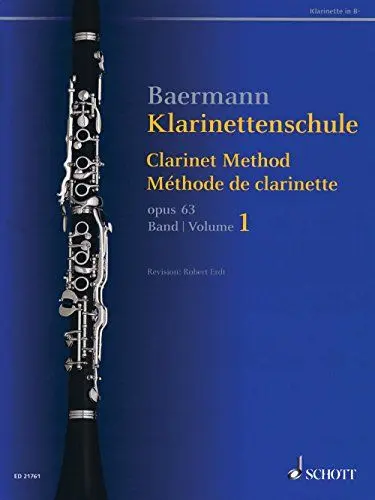 Produktbild: Klarinettenschule: Band 1: No. 1-33. op. 63. Klarinette in B. (Baermann - Klarinettenschule, Band 1: No. 1-33, Band 1)