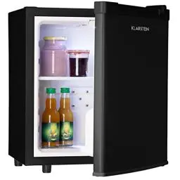 Produktbild: Klarstein Mini Kühlschrank für Zimmer, 30L Mini-Kühlschrank für Getränke, Snacks & Kosmetik, Kleine Minibar, Kühlschrank Klein & Leise, Kleiner Skincare Kühlschrank für Zimmer & Büro 5-15°C