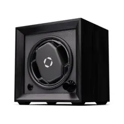 Produktbild: Klarstein Uhrenbeweger für Automatikuhren, Automatik-Uhrenbeweger für 1 Uhr, Automatikuhr Uhrenbeweger mit Acryl-Tür, Automatischer Uhrenbeweger, Blaue LEDs, Watch Winder mit 4 TPD Einstellungen