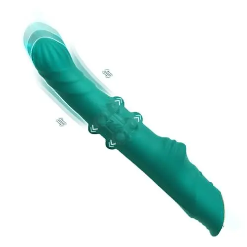 Produktbild: Klassische Vibration für Frauen Dildo Vibrator mit 5 Stoßfunktion 10 Vibratoren Modi & Heizfunktion,Analvibratoren für Mann Frau,Diloschwanz Massagestab Vibratorstarb Frauen mit Stossfunktion (A)