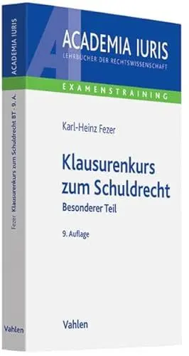 Produktbild: Klausurenkurs zum Schuldrecht Besonderer Teil (Academia Iuris - Examenstraining)