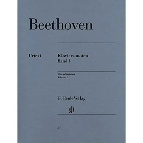 Produktbild: Klaviersonaten Band 1: Besetzung: Klavier zu zwei Händen (G. Henle Urtext-Ausgabe)
