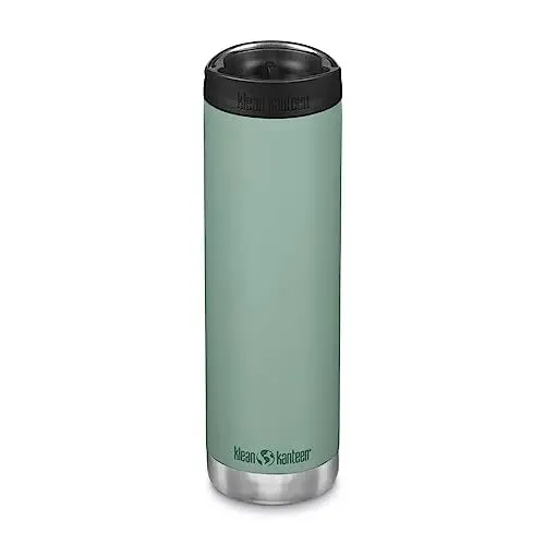Produktbild: Klean Kanteen Tkwide Thermal mit Café Cap aus Edelstahl in der Farbe Beryl Green, 592ml, 1010108