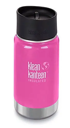 Produktbild: Klean Kanteen Wide Vakuumisoliert mit Cafe Cap 2.0 Trinkflasche, Wild Orchid, S