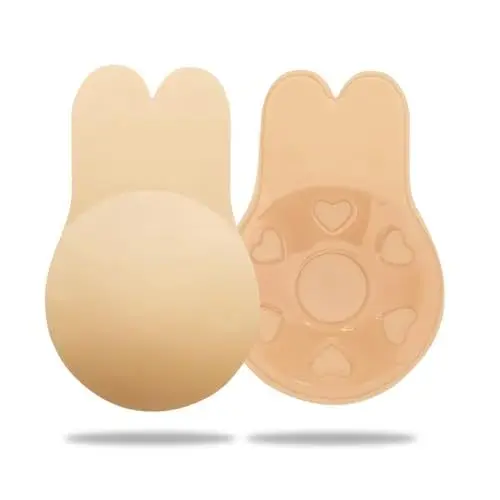 Produktbild: Klebe Bh,Unsichtbarer Klebe-Bh,TräGerloser Selbstklebender Klebe-Bh,Mit Push-Up-Effekt Und Unsichtbarem Design,FüR Alle RüCkenfreien KleidungsstüCke Und Brautkleider,Hautfreundlichen Silikon-Pads